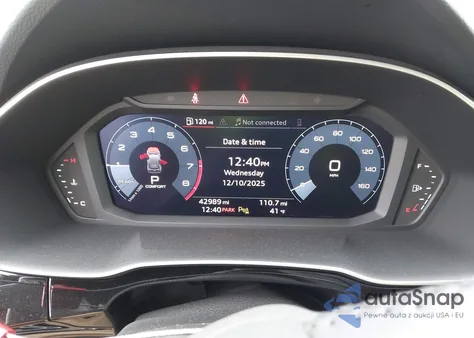 2019 Audi Q3 2.0T S Line Premium z USA, uszkodzony, nr VIN WA1EECF34K1065547